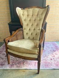 Vintage rattan armchair for sale