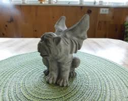 Concrete Friendly Gargoyle Statue - Etsy