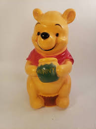 Vintage Walt Disney Winnie the Pooh Blow Mold Coin Bank ...
