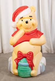 Winnie The Pooh Blow Mold Outdoor Christmas Decoration