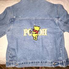Disney | Jackets & Coats | Pooh Denim Jacket Womens M | Poshmark