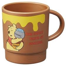 Winnie the Pooh Pooh Wood grain stacking cup 340ml skater Disney Japan New F/S | eBay