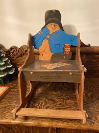 Rare 1970's Paddington Bear Childrens Rocking Chair ...