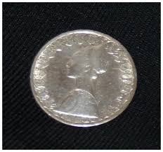 Italy 500 Lire Coin, 1965 Silver Coin. For Sale at Ruby Lane