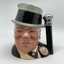 ROYAL DOULTON - W.C. Fields D6674 Large Character Jug | eBay