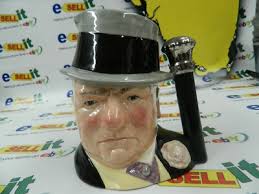 Royal Doulton Large Character Jug "WC FIELDS" The Celebrity Collection | eBay