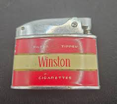 Vintage Winston Cigarettes Penguin Lighter – Japan – 1960s ...