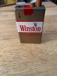 Vintage Winston Cigarette Pack Lighter - Etsy