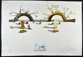 Winter and Summer by Salvador Dalí (1973) : Print Engraving ...