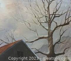 Framed Russell May Signed & Numbered 468/1500 Artist Print Auction | Gleaton's, Metro Atlanta Auction Company, Estate Sale & Business Marketplace