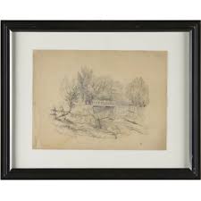 Edward Seager (UK/US, 1809 - 1886), (4) Drawings, (Lot 656 ...
