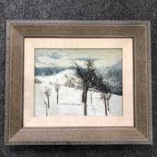 18CT WHITE GOLD RING SET WITH A SAPPHIRE AND 2 MARQUISE DIAMONDS - Happy Hockers