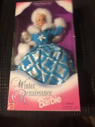 New 1996 Barbie Doll Winter Renaissance Evening Elegance ...