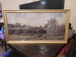 16"x30" Panoramic Landscape Framed Wall Art - Hearth & Hand™ with Magnolia : Target