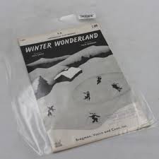 Bregman, Vocco and Conn, Inc Winter Wonderland Sheet Music ...