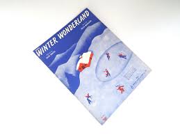 1953 Winter Wonderland Christmas Sheet Music Piano Organ - Etsy