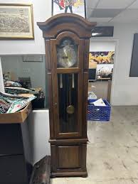 Tempus Fugit Pearl Grandfather Clock 1980s Era | eBay