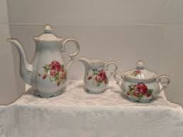 Vintage Royal Sealy China Japan RSY5 Pattern Teapot, Creamer ...