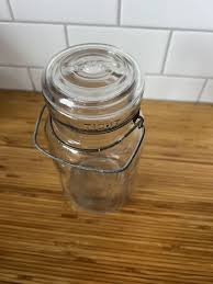 Antique Double Safety QUART Mason Jar with Bail & Lid | eBay