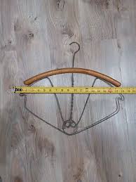 Vintage/Antique Hanger, Very Unique (Wood and Metal) | eBay