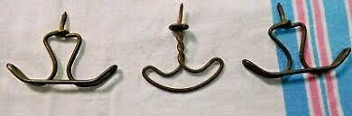 Antique ~ Salvage ~Twisted Wire Hooks for inside Wardrobe #2620 | eBay