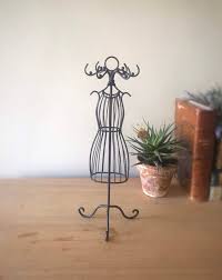 Vintage Dress Form, Jewelry Dress Form, Metal Dress ...