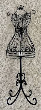 Mannequin Dress Form Kids Children Black Steel (30in x 9in x ...