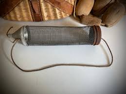 Wire Cricket Pail Minnow Fishing Bait Can - Mesh Wire Live ...