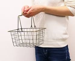 Avite SWZ-201-BZ Antique Style Trinket Storage Bronze Wire Basket, S: Baskets & Bins: Amazon.com.au