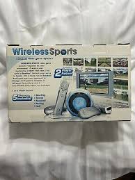 Wireless Sports Video Game System with 5 Games - Open box but New See Pics | eBay