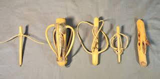 4) Small Diamond Willow Pieces, ~7" Length, Carved | eBay