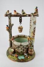 Sold at Auction: Jerome Massier Fils Majolica Wishing Well ...