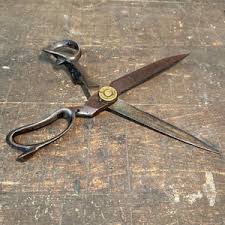 Antique J Wiss & Sons Tailor Scissors | Early 1900s ...