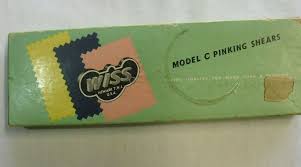 Vintage Pinking Shears WISS Model C 9" with Box | eBay