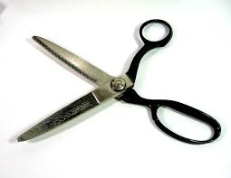 Vintage WISS PINKING SHEARS Scissors Model C Black Handle BOX, Instructions | eBay