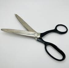 Vintage Wiss CB9 Pinking Shears Made in USA Preowned Zig Zag Craft Sharp | eBay