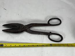 WISS-7 VINTAGE METAL SHEARS SNIPS U.S.A. MADE #7 TIN / METAL | eBay