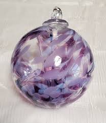 6-7" Witch Ball "peaceful Tranquility" - Etsy