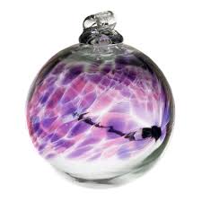 February| Birthday Ball| Kitra's Art Glass | Loveland Flower Delivery| Earle's Flowers