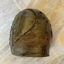 Vintage scuba diving helmet ceramic Textured handmade Glazed ...