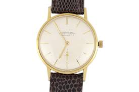 Sold at Auction: Vintage Lusserna chronometer gold-plated ...