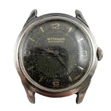 Vintage Wittnauer Black Dial Men's Automatic Wristwatch 11 ARB N Swiss – The Parts Preserve