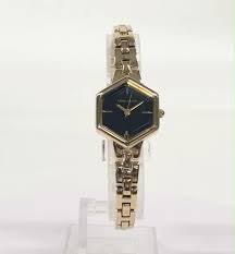 ANNE KLEIN AK/5106BKGB Quartz Analog Black Gold | eBay