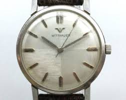 Vintage 1960s Wittnauer Manual Wind Men's Watch All ...