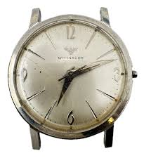 Vintage Wittnauer Sunburst Straight Lug Men's Mechanical ...