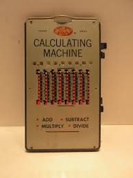 Vintage Wizard Calculations Machine w/ Instructions Add ...