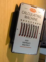 WIZZARD METALL KLEINRECHENMASCHINE / CALCULATOR ALUMINIUM ...