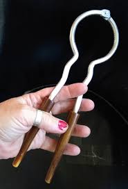 Vintage Brown Yellow, Caramel, Bakelite Handled Jar Opener ...