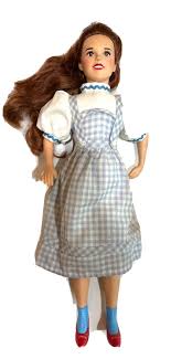 Vintage Wizard Of Oz Dorothy Doll Judy Garland Plush Body 15 ...