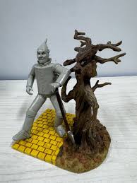 Rare Wizard of Oz Tin Man Figurine Yellow Brick Road Series ...